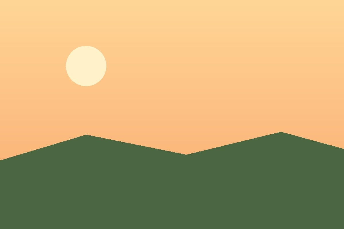 Sonnenaufgang über der Meseta